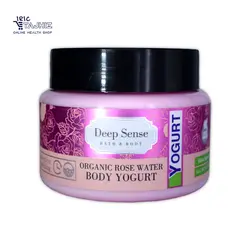 کرم ژل آبرسان بدن گلاب دیپ سنس Deep Sens حجم 250 میلی لیتر