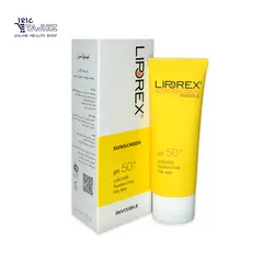کرم ضد آفتاب بی رنگ لیپورکس LIPOREX مناسب پوست نرمال تا چرب 30 میلی لیتر