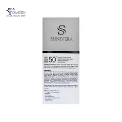 کرم ضد آفتاب مناسب انواع پوست سانیورا SPF 50 SUNIVERA (بی رنگ)