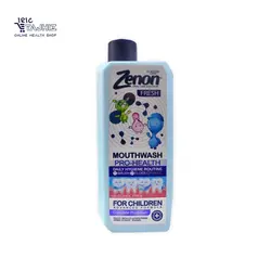 دهان شویه کودک زنون Zenon مدل PRO CHILDREN حجم 400 میلی لیتر