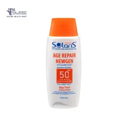 فلوئید ضد آفتاب و ضد چروک بی رنگ سولاریس آردن 100 میلی لیتر