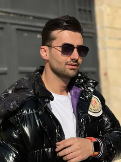 عینک آفتابی مردانه هوگو باس مدل POLICE OLD7651