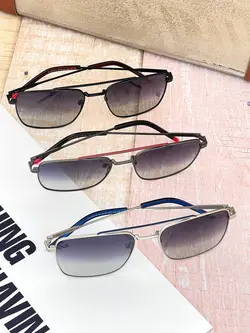 عینک آفتابی مردانه هوگو باس مدل HUGO BOSS OLD7412