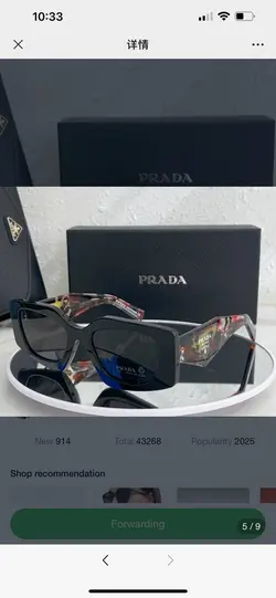 عینک آفتابی پرادا مدل PRADA SPR15Y