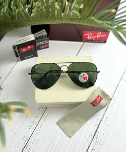 عینک آفتابی ریبن خلبانی پلاریزه هایلایت مدل Ray Ban RB3026 POLARIZED