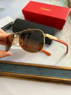 عینک آفتابی مردانه کارتیر مدل CARTIER T8200811