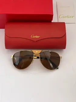 عینک آفتابی زنانه و مردانه کارتیر مدل CARTIER 3463074