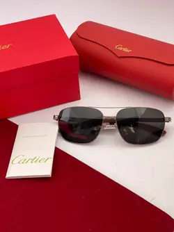 عینک آفتابی مردانه کارتیر مدل CARTIER T8200785