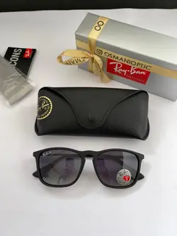 عینک آفتابی زنانه و مردانه پلاریزه ریبن مدل Ray Ban RB4187 CHRIS