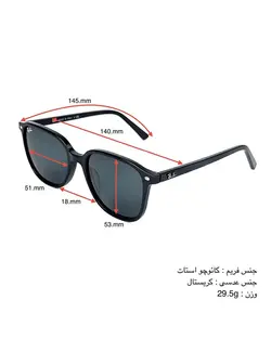 عینک آفتابی زنانه و مردانه ریبن مدل Ray Ban RB2193 LEONARD