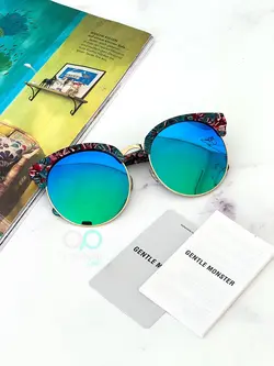عینک آفتابی زنانه جنتل مانستر مدل GENTLE MONSTER MOON CUT &amp; DEBORAH