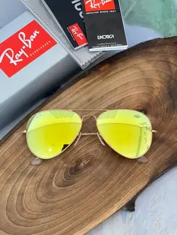 عینک آفتابی ریبن خلبانی آینه‌ای مدل Ray Ban Aviator RB3025-RB3026