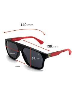 عینک آفتابی مردانه ریبن فراری مدل Ray Ban FERRARI RB4309