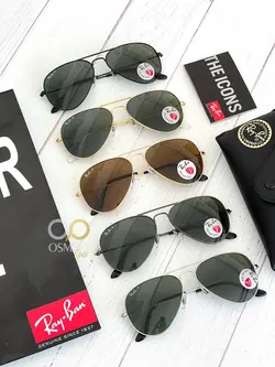 عینک آفتابی ریبن خلبانی پلاریزه مدل Ray Ban AVIATOR LARGE METAL RB3025