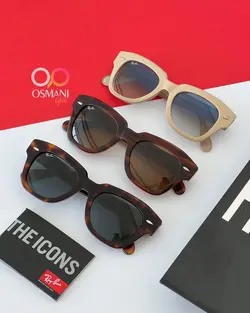 عینک آفتابی زنانه و مردانه ریبن مدل Ray Ban RB2186 State Street