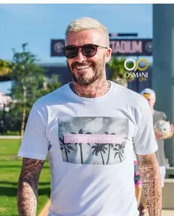 عینک آفتابی گرد دیوید بکهام مدل DAVID BECKHAM DB1032