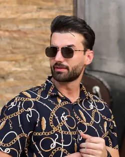 عینک آفتابی مردانه باربری مدل BURBERRY BE3130