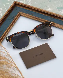 عینک آفتابی زنانه و مردانه تامفورد مدل TOMFORD ClubMaster TF248