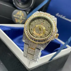 ساعت مردانه فول نگین رولكس Rolex