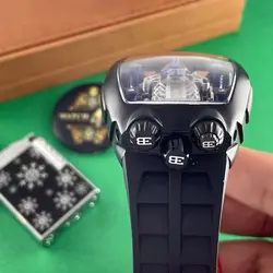 ساعت مچی مردانه موتور سوئیس بوگاتی • واچ فور یو