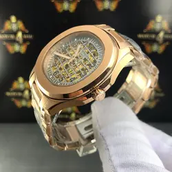 ساعت مچی مردانه اتوماتیک پتک فيليپ اکوانا اوپن ورک(Patek philippe) • واچ فور یو