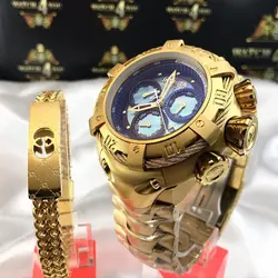ساعت مچی مردانه اينويكتا غول آمریکایی(Invicta) بهمراه دستبند • واچ فور یو
