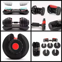 دمبل متغیر ۲.۵ تا ۲۵ کیلوگرم بسته دو عددی