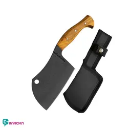 ساطور مخصوص گوشت و سبزی 22 سانتی استاد میری به همراه کاور برزنتی