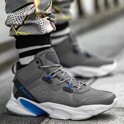 کفش اسپورت ساقدار Haki Erkek Sneakers GRAY برند DARK SEER