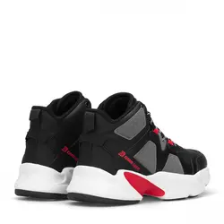 کفش اسپورت ساقدار Haki Erkek Sneakers Black/White برند DARK SEER