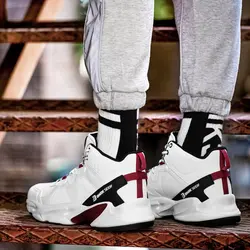 کفش اسپورت ساقدار Haki Erkek Sneakers WHITE برند DARK SEER