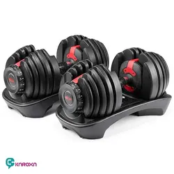 دمبل متغیر برند Bowflex بسته دو عددی