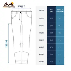 شلوار وینداستاپر مردانه کچوا مدل SH520X