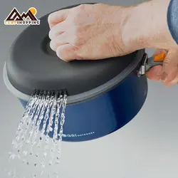 ست ظروف 3 نفره جی اس آی مدل GSI Outdoors Bugaboo Base Camper - سایز M