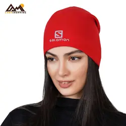 کلاه بافت طرح سالامون کد 75344