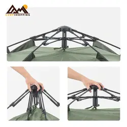 چادر اتوماتیک 4 نفره نیچرهایک مدل POP UP TENT کد NH21ZP008