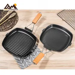 ماهیتابه گریل 24 سانتی متر سیندا