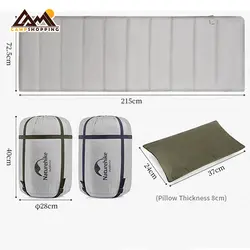 کیسه خواب نیچرهایک مدل  DOUBLE PATTERN کد NH21MSD06