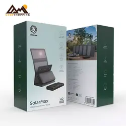 پاوربانک خورشیدی سولار مکس 10000mAh گرین لاین کد 10KPBBK