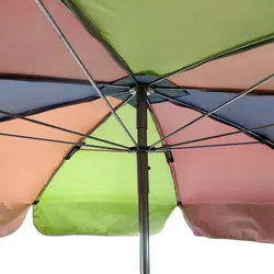 چتر ميز همسفر کد 53081 قطر 2 رنگی