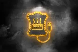 بخاری جیبی usb دار Handy Heatpad چرمی