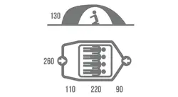 چادر هاسکی مدل BARON 4