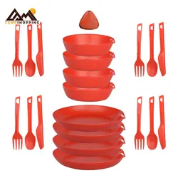 ست ظروف 4 نفره لایف کمپ مدل 21 تکه کد 45833