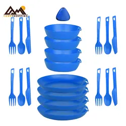 ست ظروف 4 نفره لایف کمپ مدل 21 تکه کد 45833