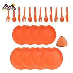 ست ظروف 4 نفره لایف کمپ مدل 21 تکه کد 45833