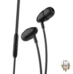 هندزفری سیمی پرودو بلو Porodo Blue Stereo Earphones With AUX Connector