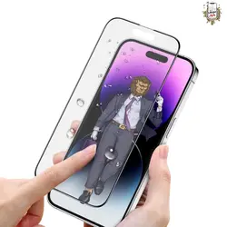 گلس استیو مات گرین Green Steve Matte Glass 14pro/14ProMax