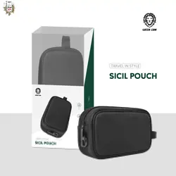 کیف اکسسوری سیسیل گرین Green SICIL POUCH