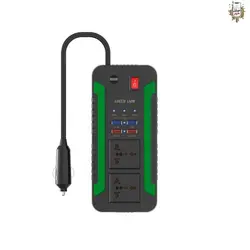 مبدل برق و شارژ داخل خودرو 300وات گرین Green spark 300 power inverter
