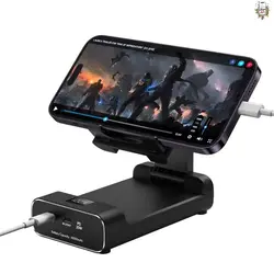 پاوربانک و پایه موبایل تاشو 1000 میلی آمپرگرین Green Powerbank And Foldable Mobile Stand